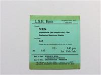 Ticket Stubs
